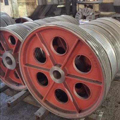 OEM Железные нержавеющая сталь кованые части Алюминийный летящий колесный шкив