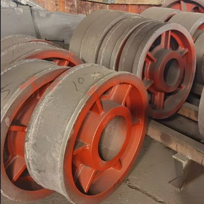 OEM Железные нержавеющая сталь кованые части Алюминийный летящий колесный шкив